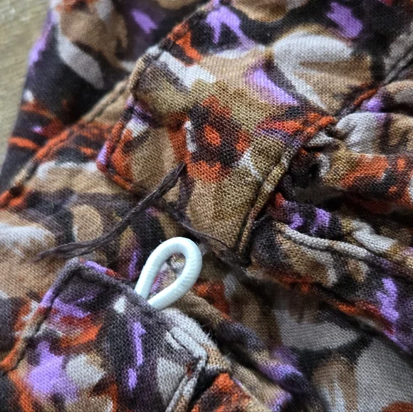 Natural Life Wmns Floral Tiered A-line Maxi Dress L/XL Cottagecore Farm Prairie - Picture 6 of 10